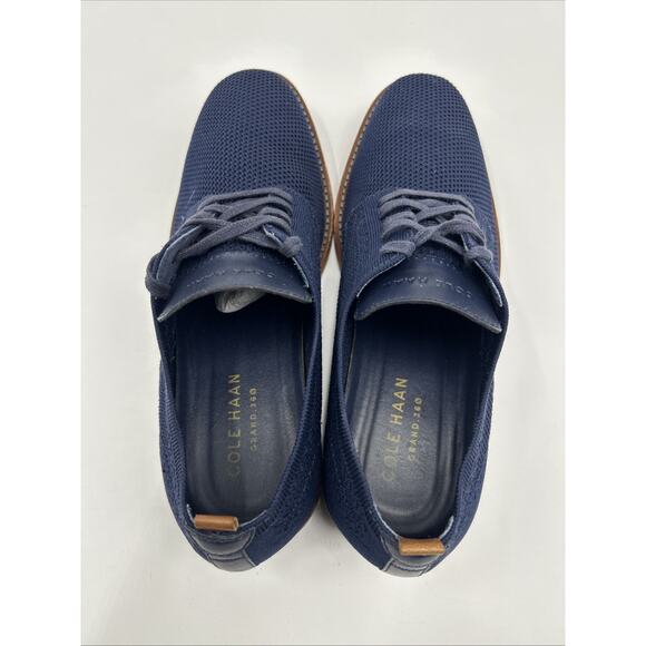 Cole Haan Feathercraft Grand Oxford Marine Men’s Size 9M Navy Blue Style C29716 main image 6
